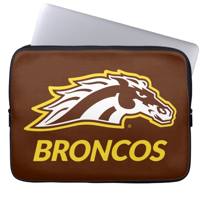 WM Broncos Laptop Sleeve (Front)