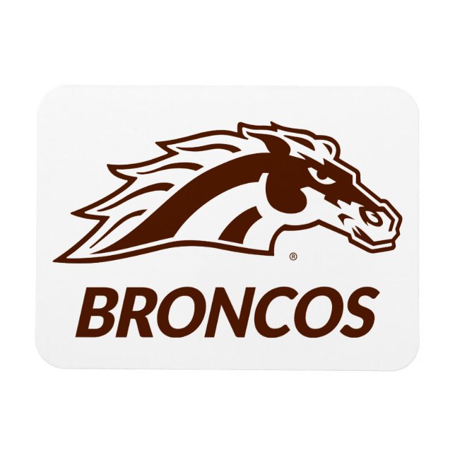 WM Broncos Magnet (Horizontal)