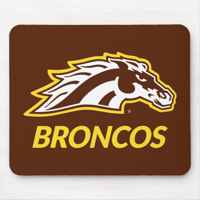 WM Broncos Mouse Pad (Front)
