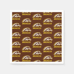 WM Broncos Napkins
