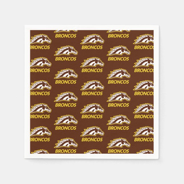 WM Broncos Napkins (Front)