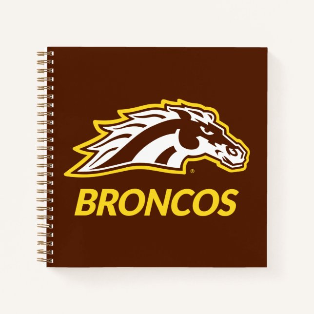 WM Broncos Notebook (Front)