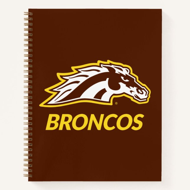 WM Broncos Notebook (Front)
