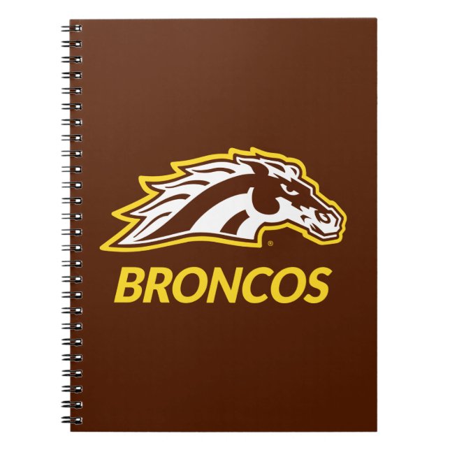 WM Broncos Notebook (Front)