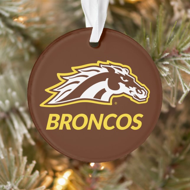 WM Broncos Ornament (Tree)