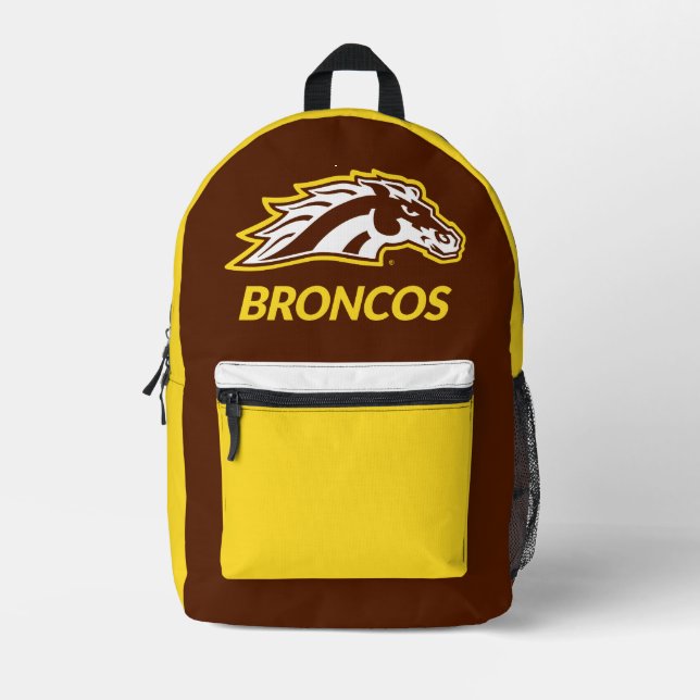 WM Broncos Printed Backpack (Front)