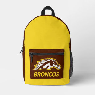 WM Broncos Printed Backpack