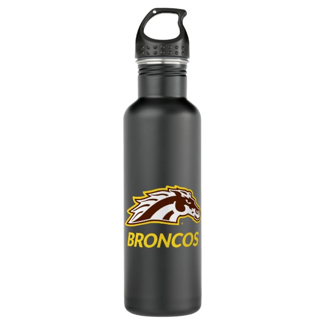WM Broncos Stainless Steel Water Bottle (Front)