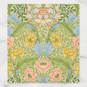 Wm Morris Myrtle Floral Art Nouveau Pastel Envelope Liner