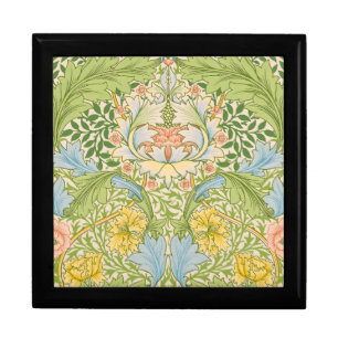 Wm Morris Myrtle Floral Art Nouveau Pastel Gift Box