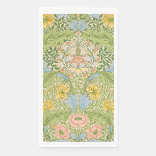 Wm Morris Myrtle Floral Art Nouveau Pastel Paper Guest Towels