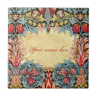 Wm Morris Pre-Raphaelite Customizable Tile
