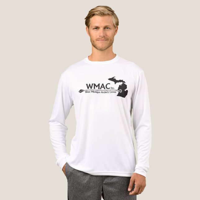 WMAC Long Sleeved T-Shirt Tri-Blend Shirt (Front Full)
