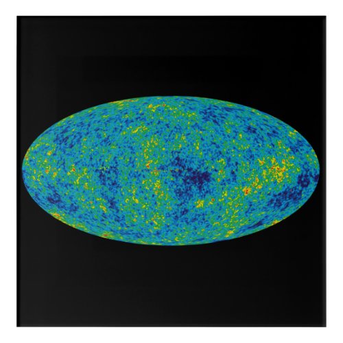 WMAP Microwave Anisotropy Probe Universe Map Acrylic Print