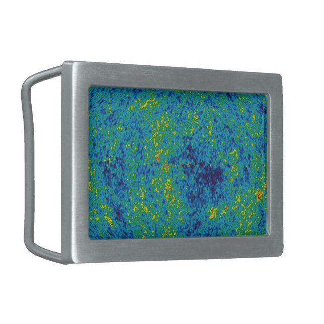 WMAP Microwave Anisotropy Probe Universe Map Belt Buckle (Front Left)