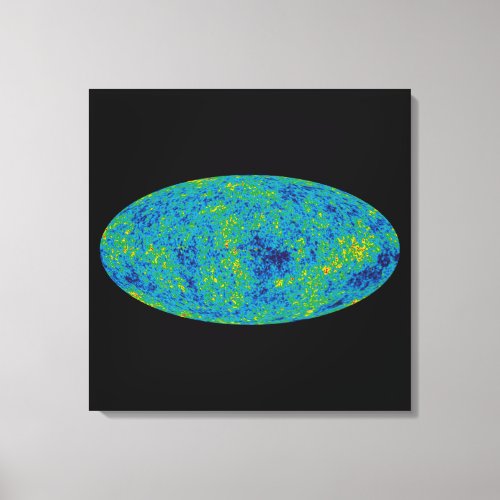 WMAP Microwave Anisotropy Probe Universe Map Canvas Print