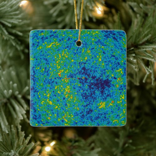 WMAP Microwave Anisotropy Probe Universe Map Ceramic Ornament