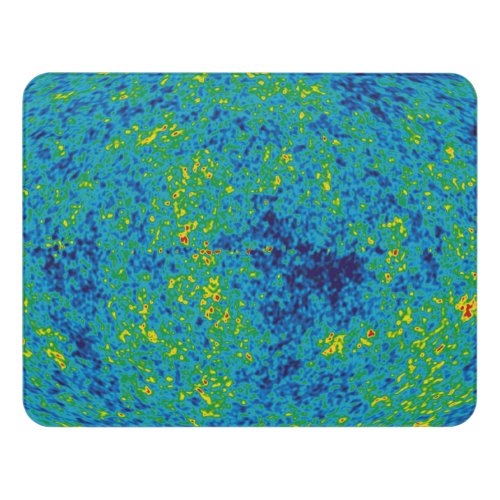 WMAP Microwave Anisotropy Probe Universe Map Door Sign