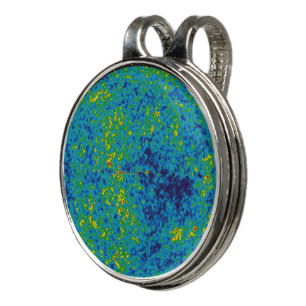 WMAP Microwave Anisotropy Probe Universe Map Golf Hat Clip