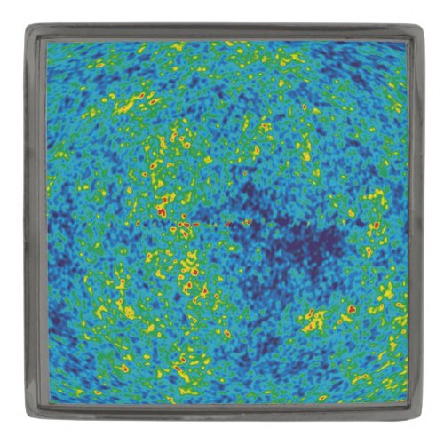 WMAP Microwave Anisotropy Probe Universe Map Gunmetal Finish Lapel Pin