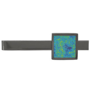 WMAP Microwave Anisotropy Probe Universe Map Gunmetal Finish Tie Bar