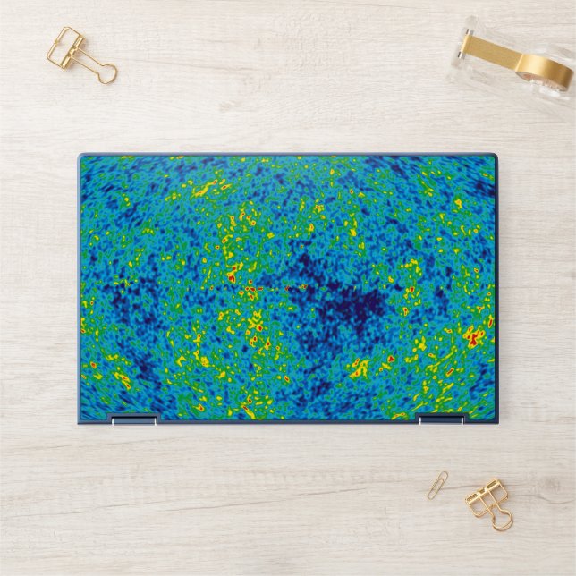 WMAP Microwave Anisotropy Probe Universe Map HP Laptop Skin (Desk)