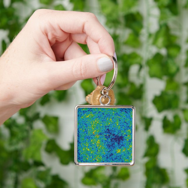 WMAP Microwave Anisotropy Probe Universe Map Keychain (Hand)