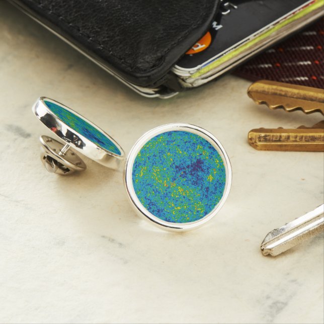 WMAP Microwave Anisotropy Probe Universe Map Lapel Pin (In Situ)