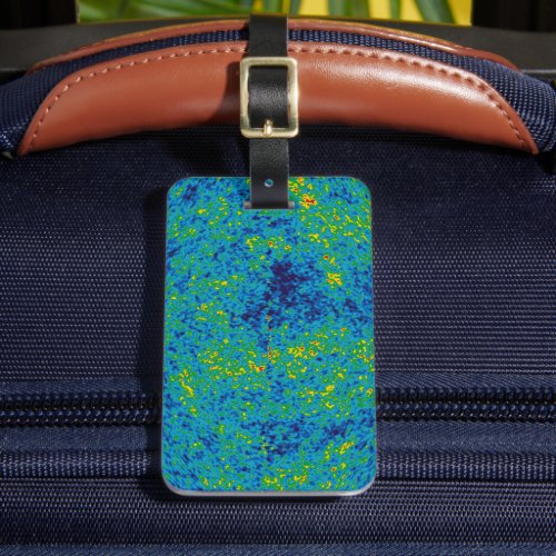 WMAP Microwave Anisotropy Probe Universe Map Luggage Tag