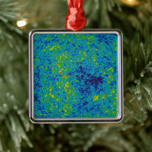 WMAP Microwave Anisotropy Probe Universe Map Metal Ornament