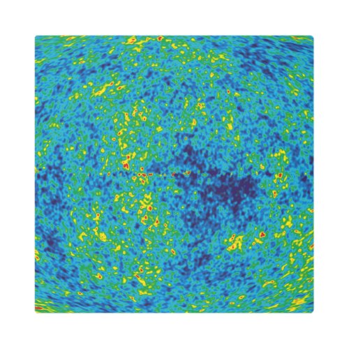WMAP Microwave Anisotropy Probe Universe Map Metal Print