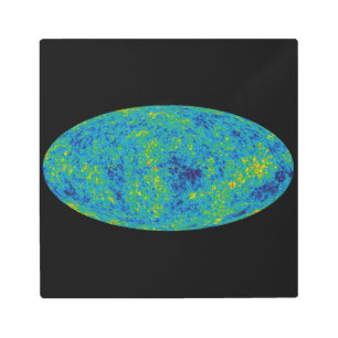 WMAP Microwave Anisotropy Probe Universe Map Metal Print