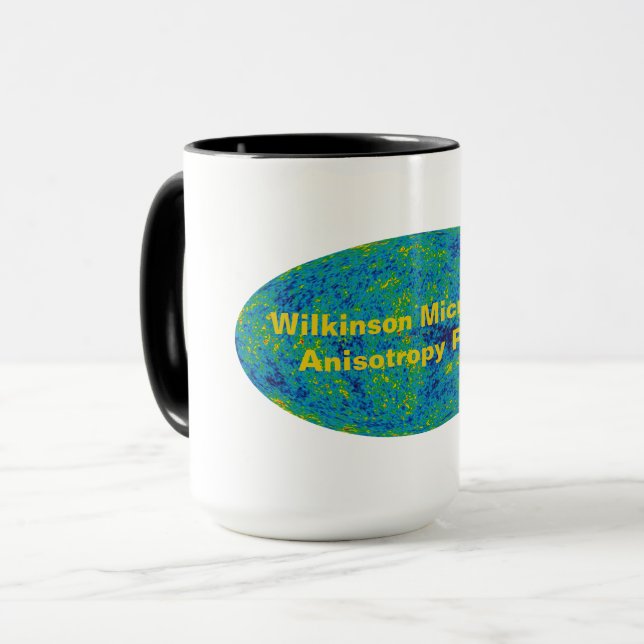 WMAP Microwave Anisotropy Probe Universe Map Mug (Front Left)