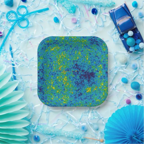 WMAP Microwave Anisotropy Probe Universe Map Paper Plates