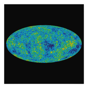 WMAP Microwave Anisotropy Probe Universe Map Photo Print