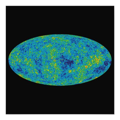 WMAP Microwave Anisotropy Probe Universe Map Photo Print