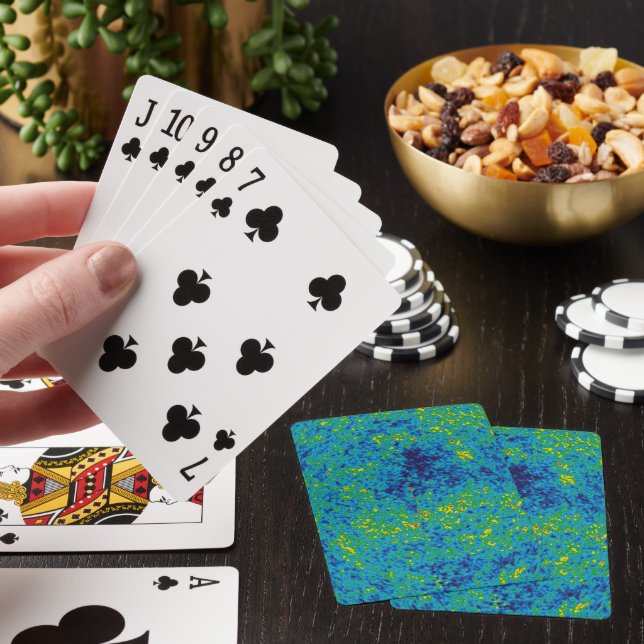 WMAP Microwave Anisotropy Probe Universe Map Poker Cards (In Situ)