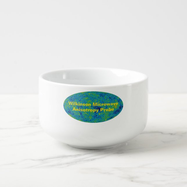 WMAP Microwave Anisotropy Probe Universe Map Soup Mug (Front)