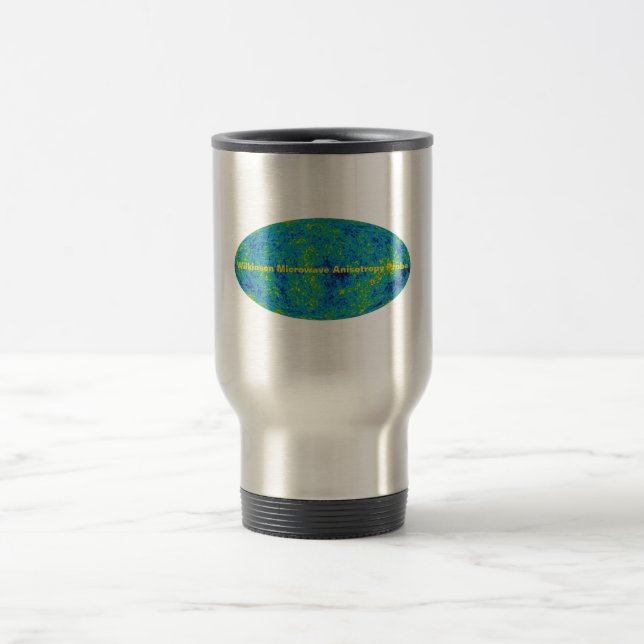 WMAP Microwave Anisotropy Probe Universe Map Travel Mug (Center)