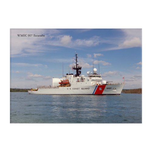 WMEC 907 Escanaba acrylic wall art