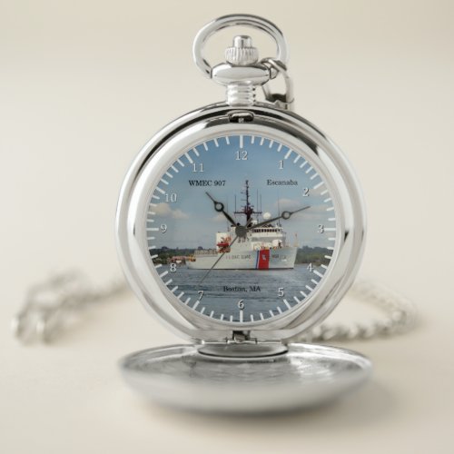 WMEC 907 Escanaba pocket watch