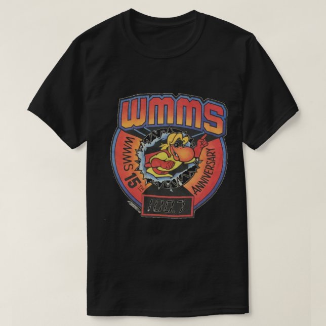 WMMS 15th anniversary Classic T-Shirt (Design Front)
