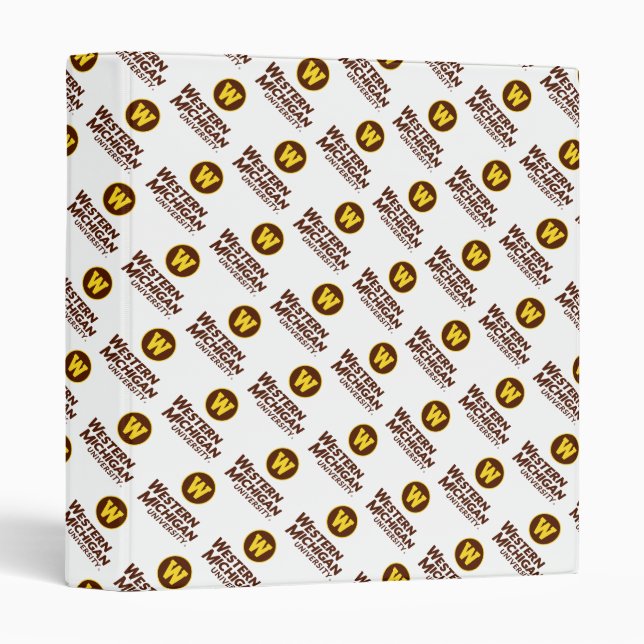 WMU | Circle Logo 3 Ring Binder (Front/Spine)