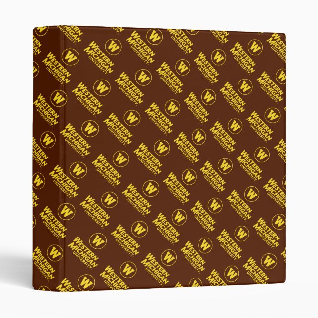 WMU | Circle Logo 3 Ring Binder (Front/Spine)