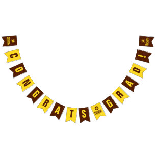 WMU Circle Logo Bunting Flags