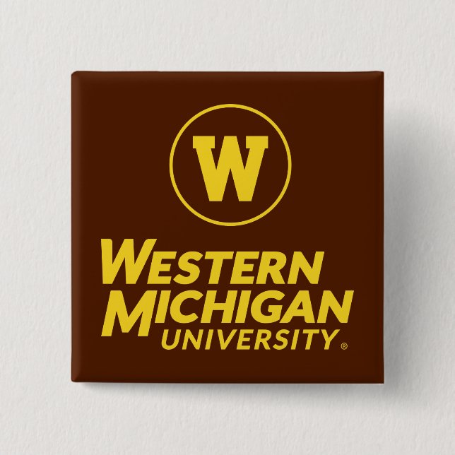 WMU | Circle Logo Button (Front)