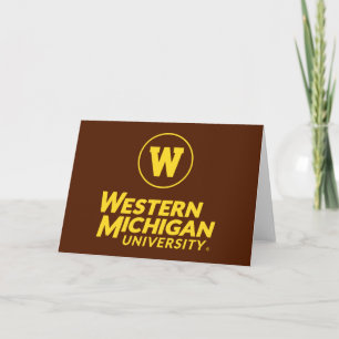 WMU Circle Logo Card