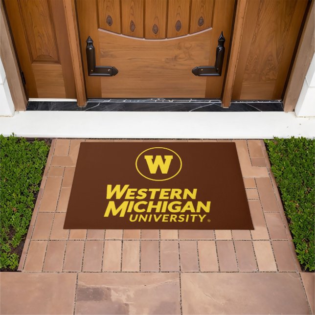 WMU | Circle Logo Doormat (Outdoor)