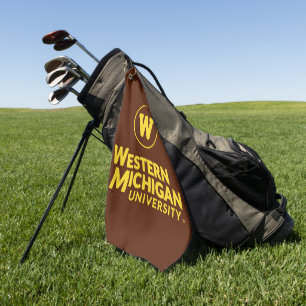 WMU   Circle Logo Golf Towel