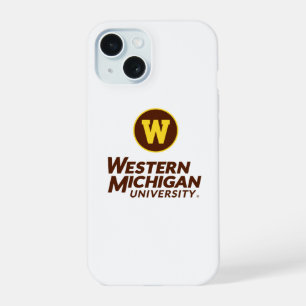WMU Circle Logo iPhone 15 Case